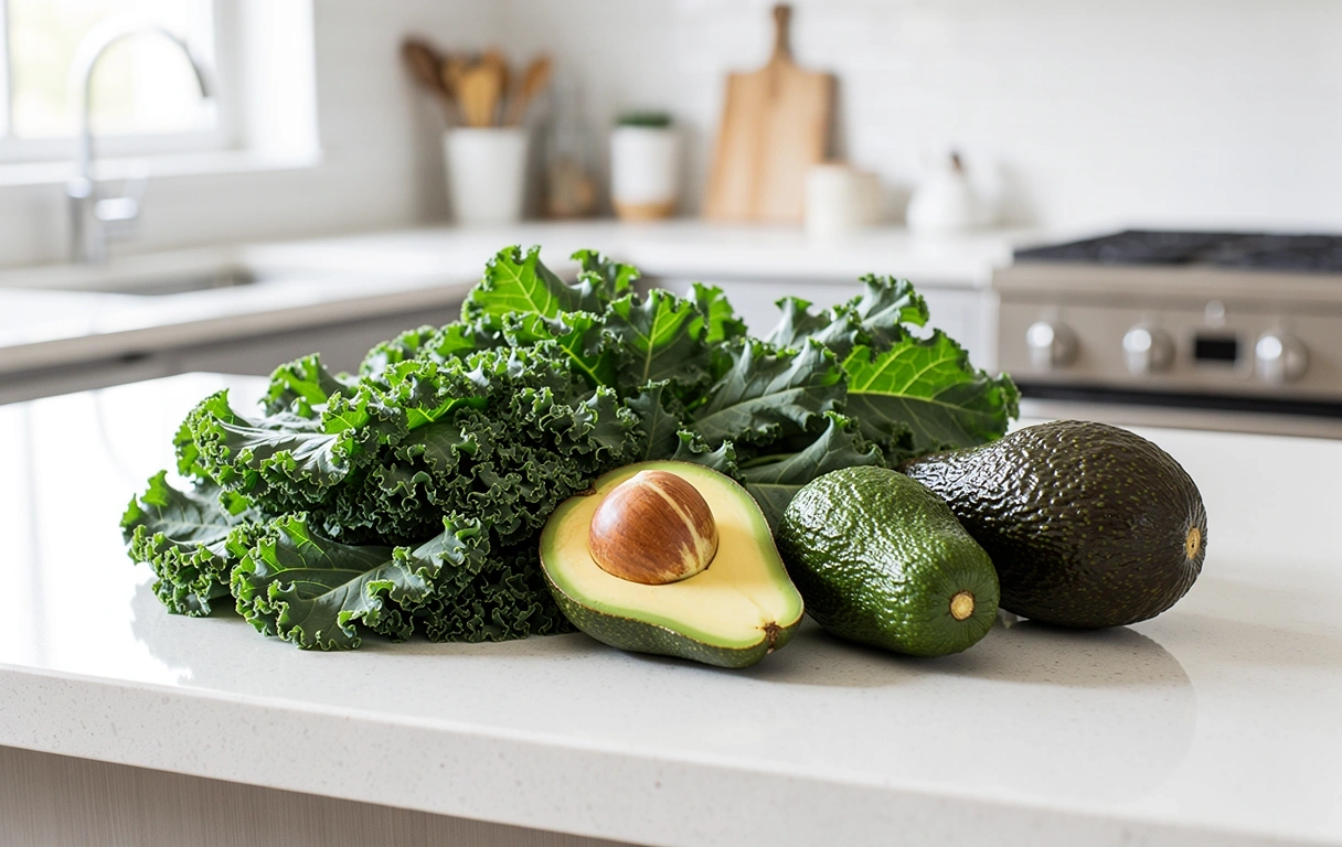 Frische Zutaten als Basis